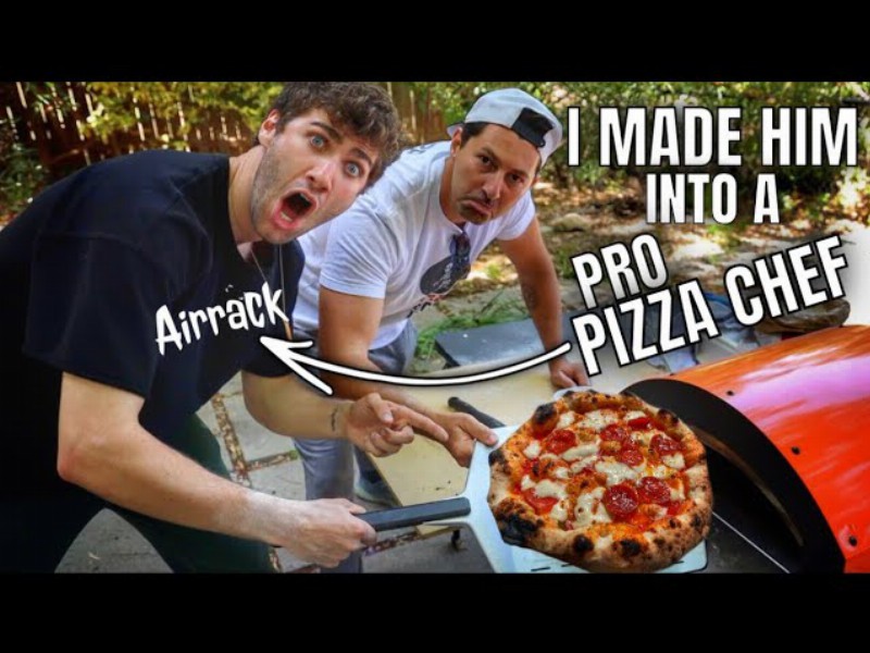2 Hours To Become A Pro Pizza Chef! @airrack 700k Special