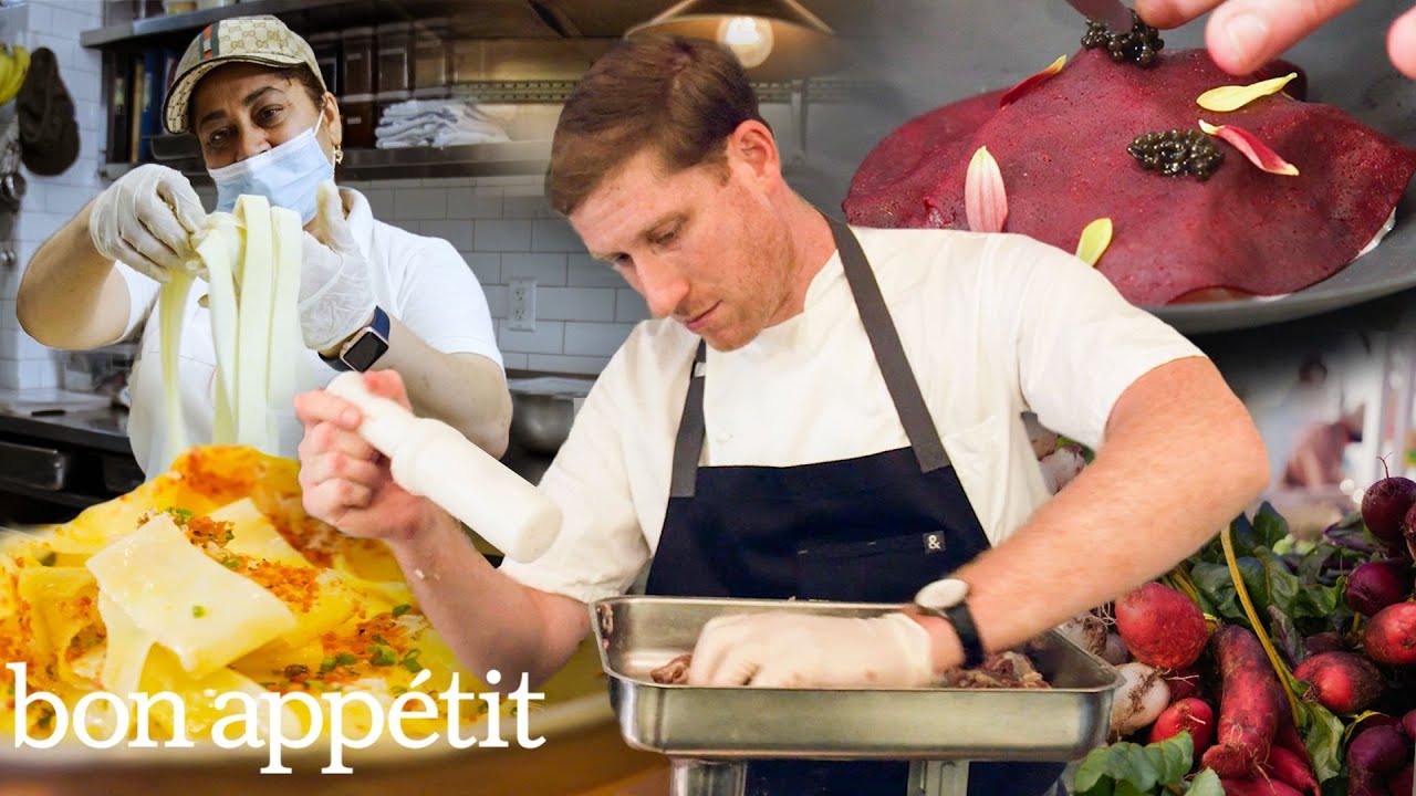 24 Hours At A Michelin-rated Restaurant From Ingredients To Dinner Service : Bon Appétit