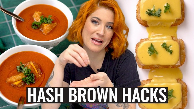 3 Unconventional Ways To Use Hash Browns : Super Easy + Vegan
