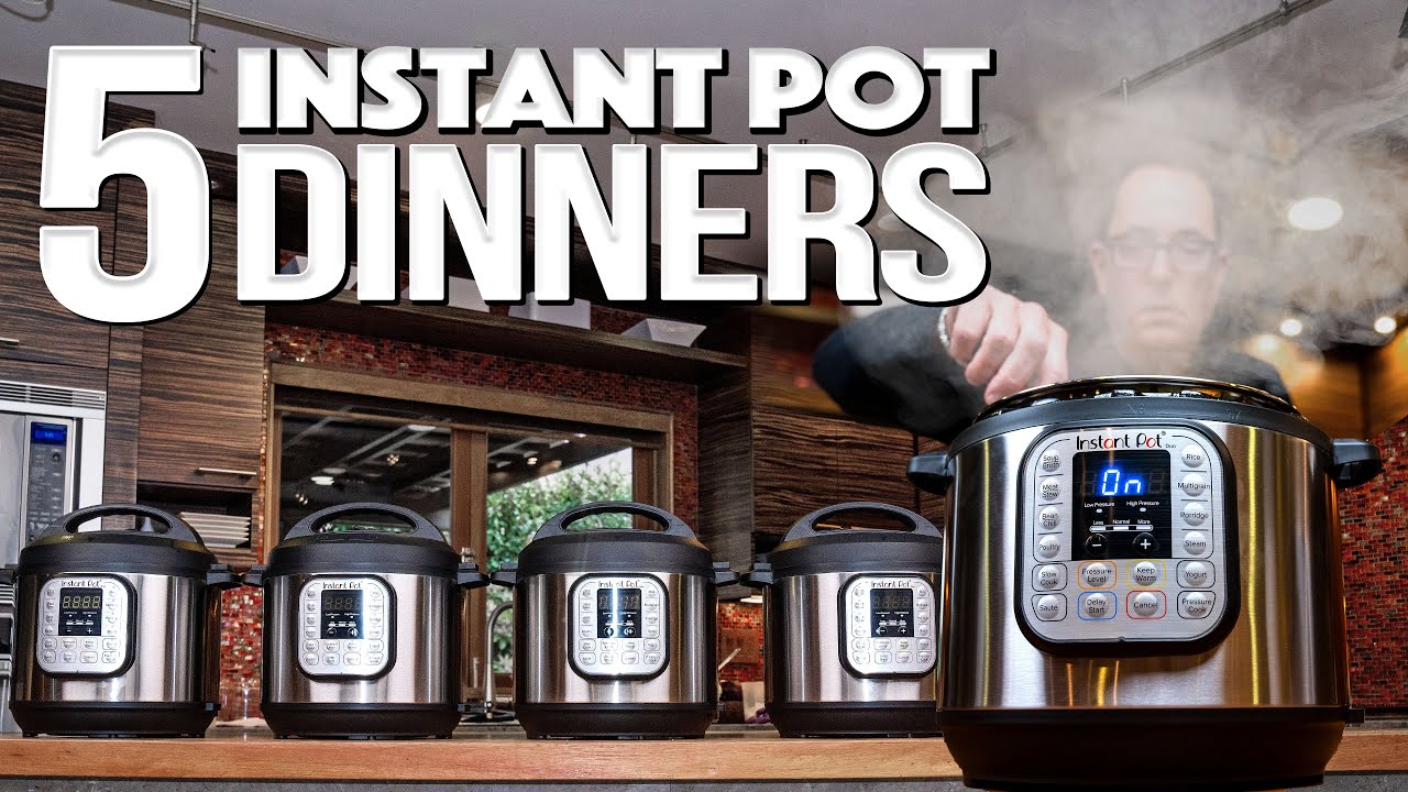 image 0 5 Insanely Delicious Yet Insanely Easy Instant Pot Dinner Recipes : Sam The Cooking Guy