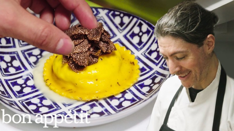 image 0 A Day With A Michelin-starred Chef Making Fresh Pasta & Running A Kitchen : Bon Appétit
