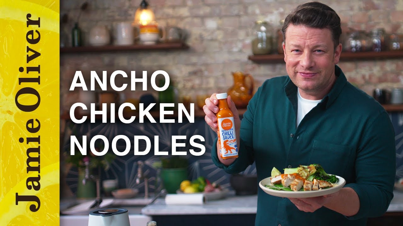 Ancho Chicken Noodles : Jamie Oliver