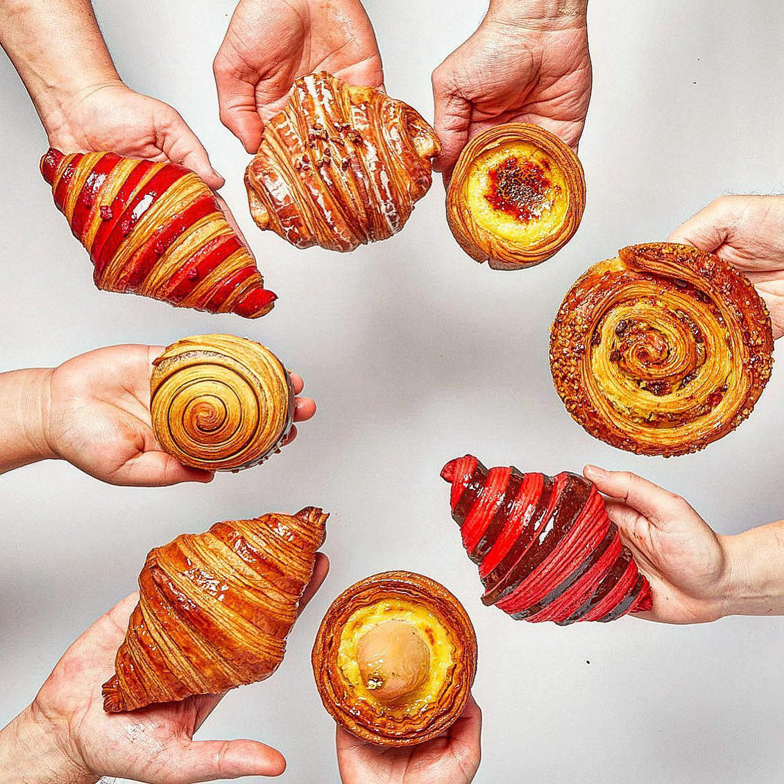 Antonio Bachour - Some croissants from the Viennoiseries and Brioches Chapter from my book Bachour B