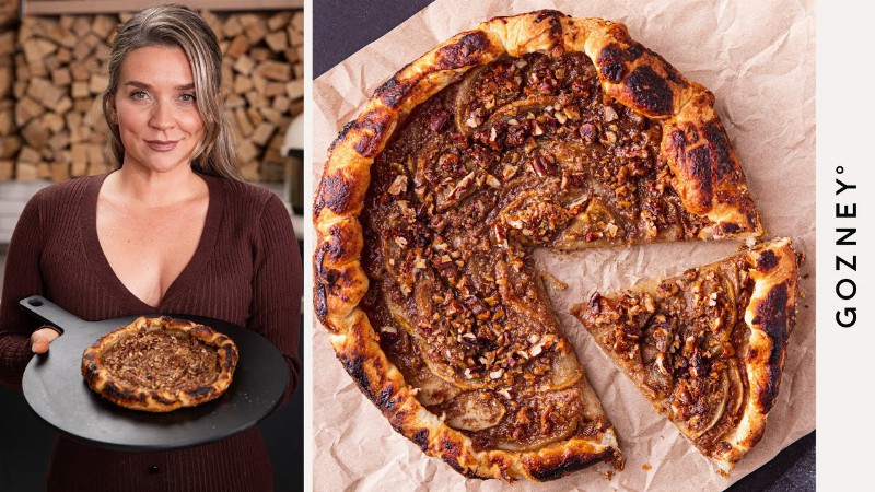 image 0 Apple Galette With Pecan & Caramel : Guest Chef: Candice Brown : Dome Recipes : Gozney