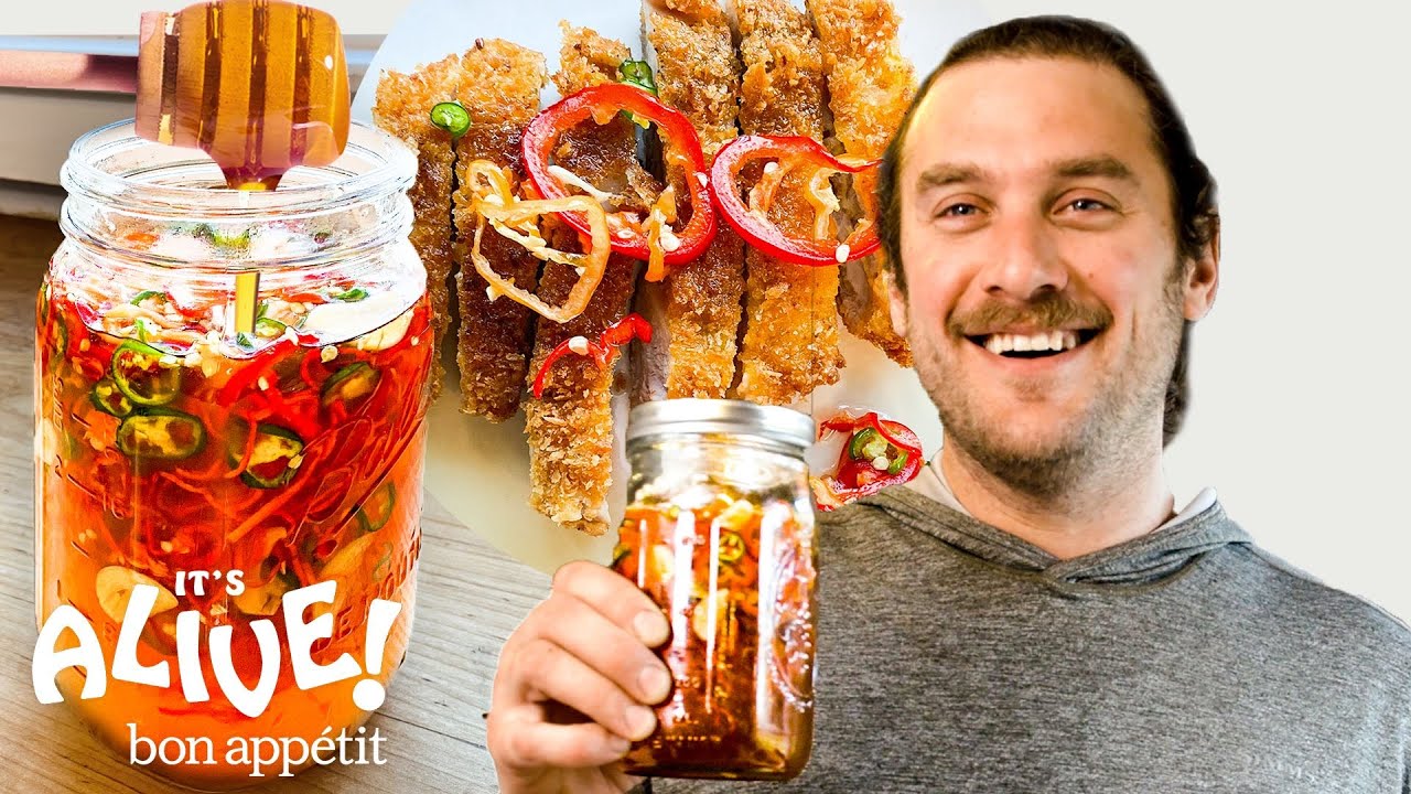 Brad Makes Fermented Hot Honey : It's Alive : Bon Appétit