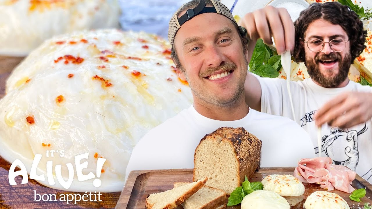 image 0 Brad Makes Mozzarella : It's Alive : Bon Appétit