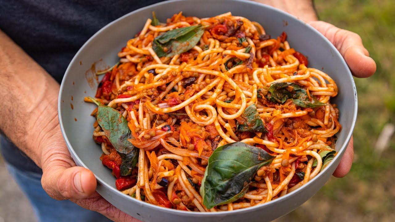 image 0 Caponata Style Spaghetti Bolognese