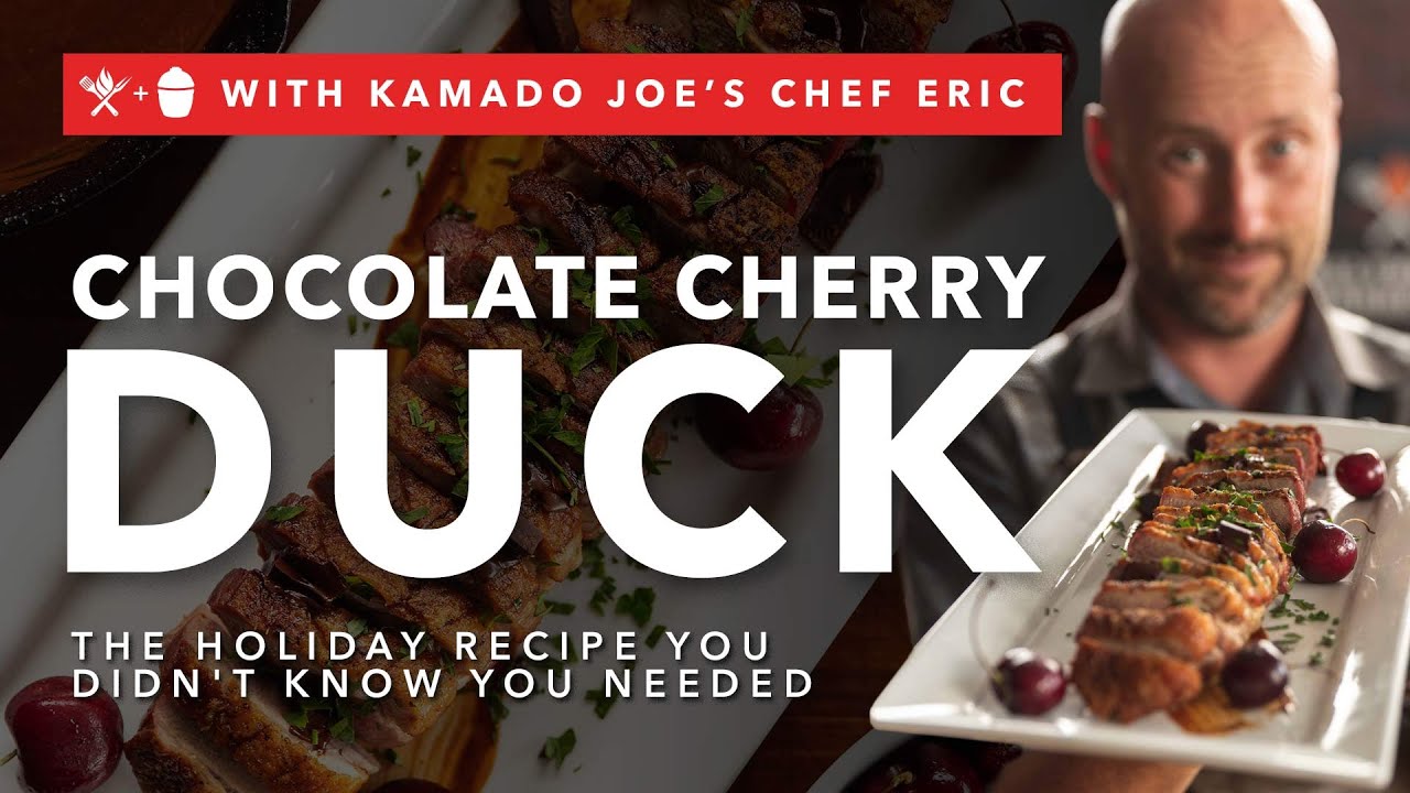 image 0 Chocolate Cherry Bbq Duck. The Holiday Recipe You Didn't Know You Needed