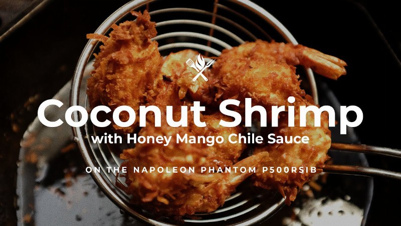 Coconut Shrimp With Honey Mango Chile Sauce