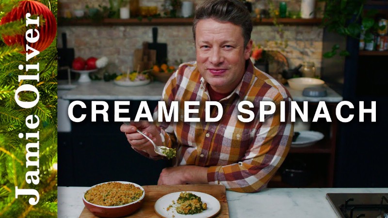 Creamed Spinach : Jamie Oliver