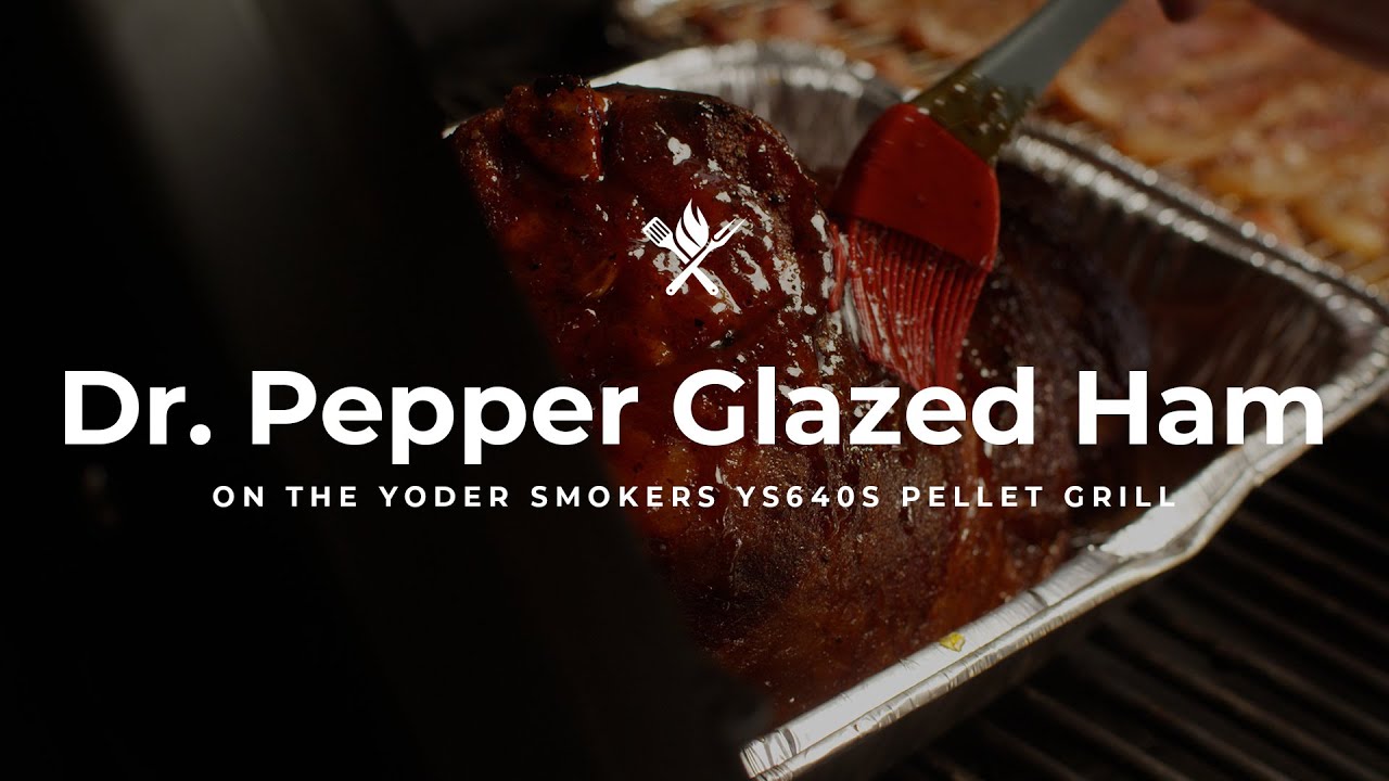 Dr. Pepper Glazed Ham