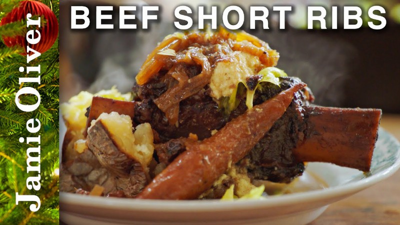 image 0 Easy Beef Short Ribs : Jamie Oliver : One