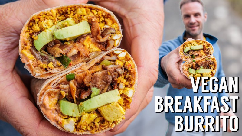 image 0 Epic Vegan Breakfast Burrito Recipe