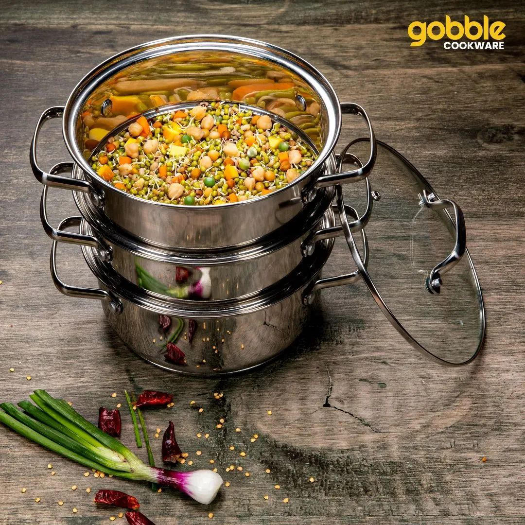 image  1 Gobble - Our Exclusive Gobble 3-Tier Steamer is Available Now on Amazon