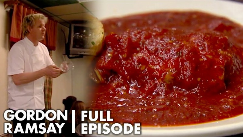 Gordon Calls Out Owners Over Week Old Lasagne : Kitchen Nightmares Full Ep