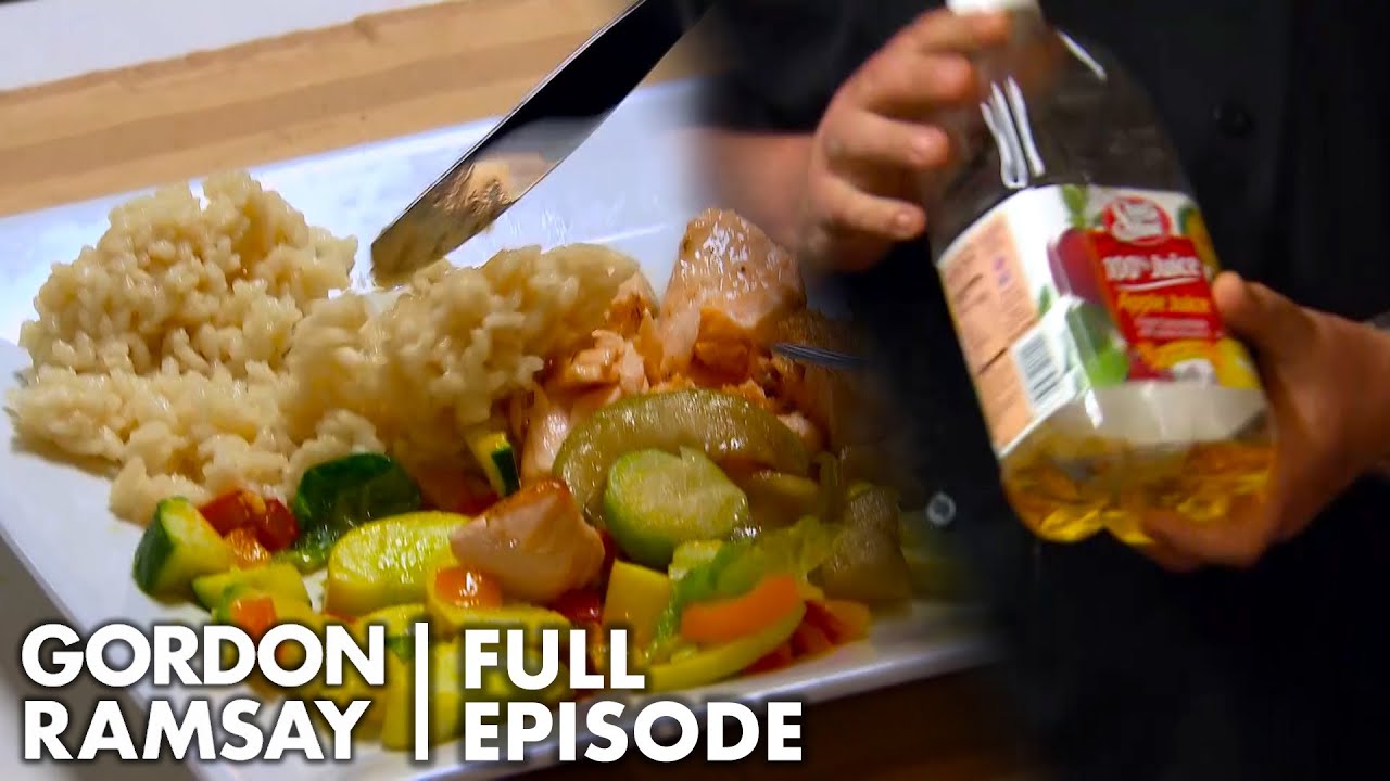 Gordon Finds Out His Risotto Was Made With Apple Juice : Hotel Hell
