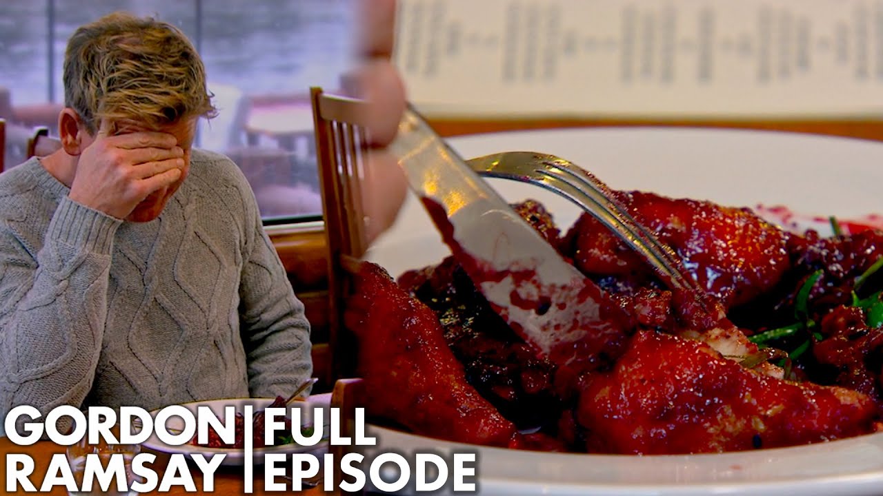Gordon Ramsay Baffled At Being Served Frozen Chicken Wings : Hotel Hell Full Episode