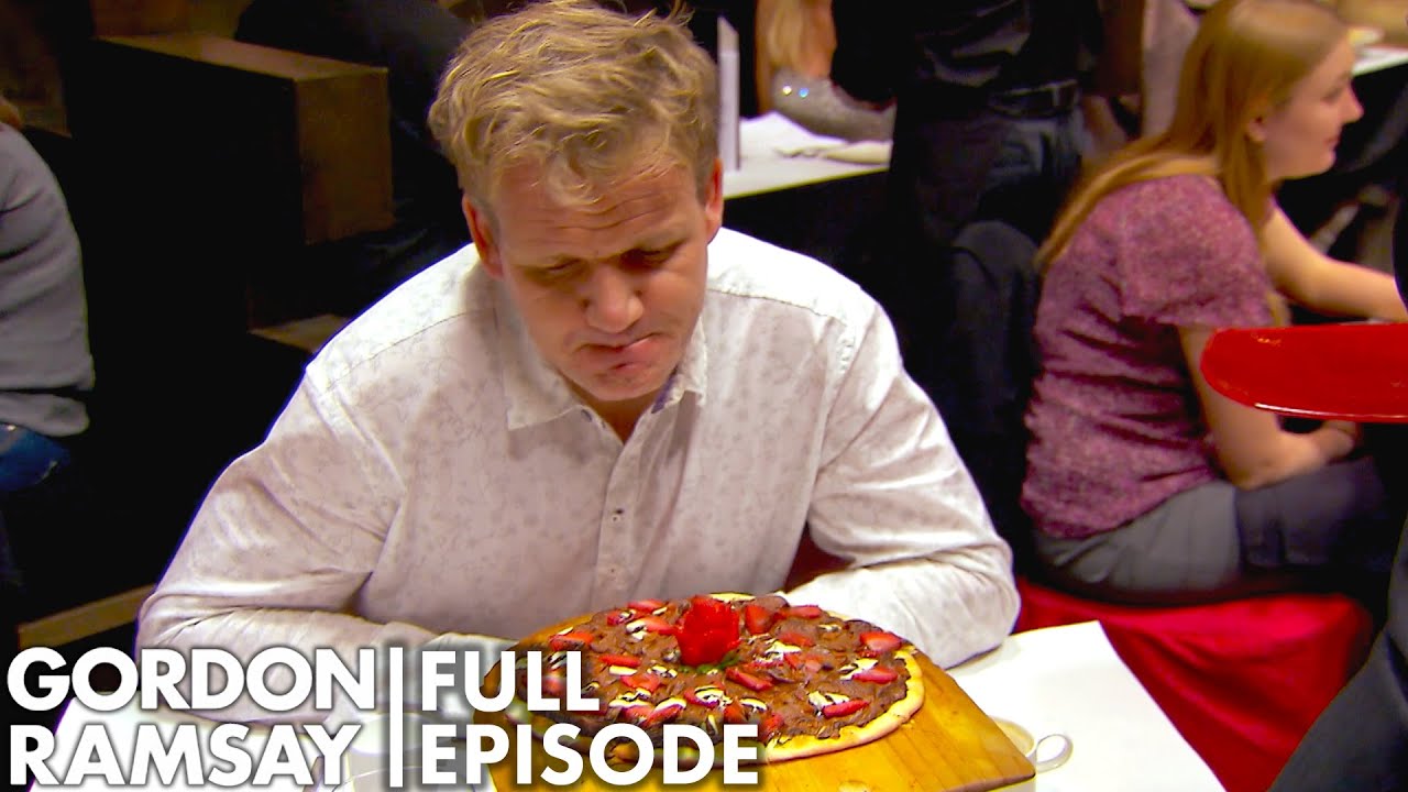 image 0 Gordon Ramsay Baffled By Chocolate Pizza : Hotel Hell Full Episode