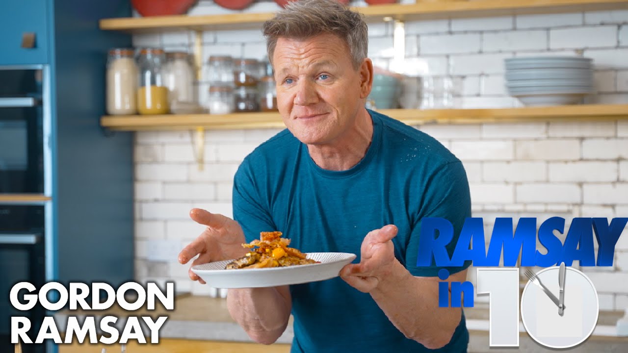 Gordon Ramsay Makes A Pork Dish In Under 10 Minutes : Ramsay In 10
