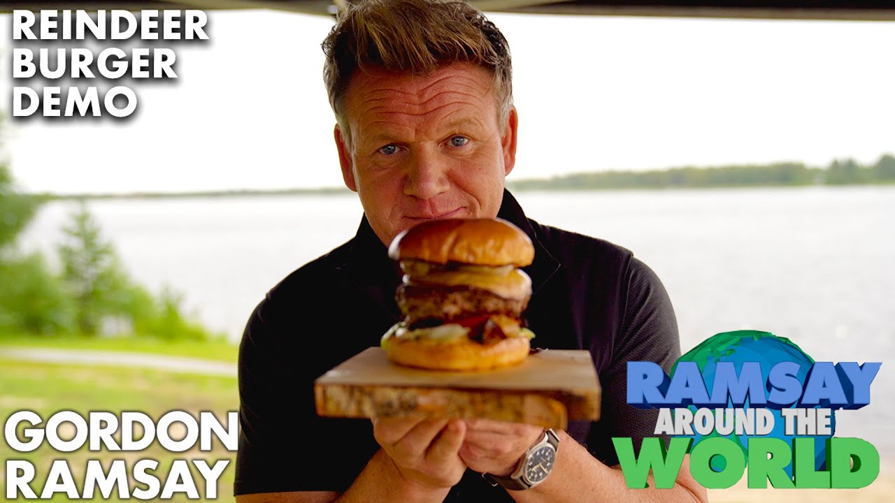 image 0 Gordon Ramsay Makes A Reindeer Burger!? : Ramsay Around The World