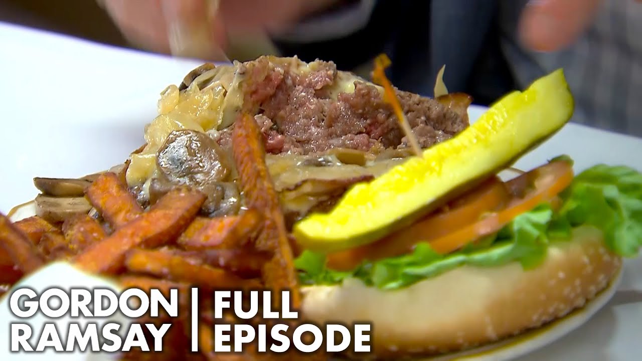 Gordon Ramsay Served A Raw Burger : Hotel Hell Full Episode