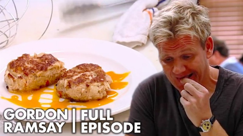 image 0 Gordon Ramsay Served Crab Cakes With Plastic : Kitchen Nightmares Full Episode