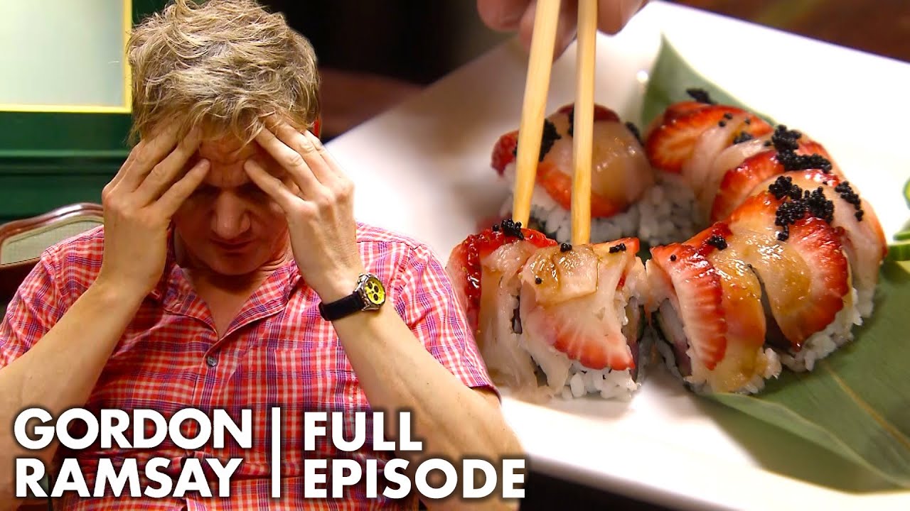 Gordon Ramsay Tries Strawberry Sushi : Hotel Hell Full Episode
