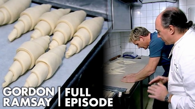 Gordon Ramsay Tries To Make Croissants : The F Word Full Episode