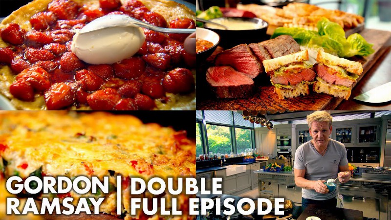 image 0 Gordon Ramsay's Guide To Brunches : Double Full Ep : Ultimate Cookery Course