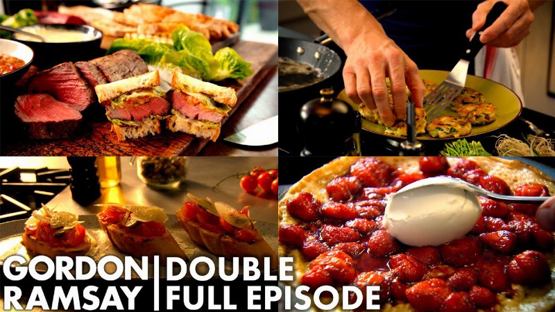 image 0 Gordon Ramsay's Guide To Light & Easy Cooking : Double Full Ep : Ultimate Cookery Course