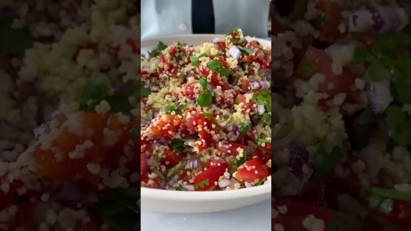 image 0 Greenhouse Couscous Salad : Jamie Oliver #short
