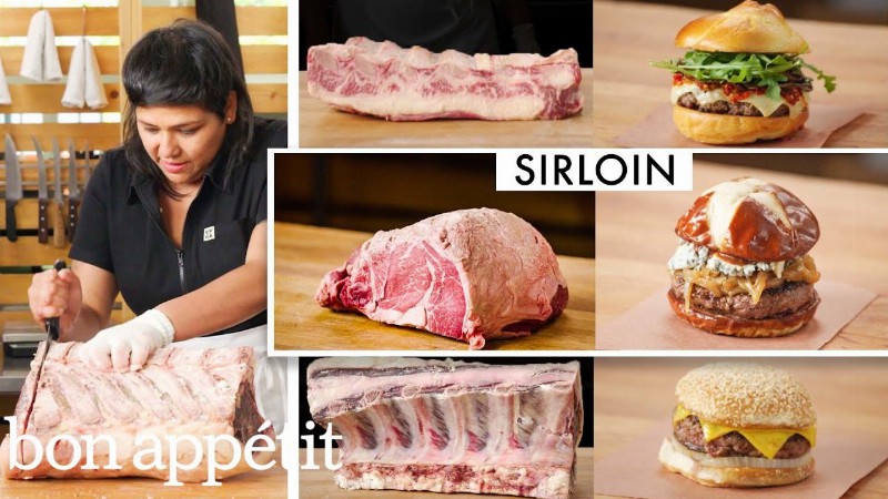 How A Butcher Turns A Cow Into Burgers (4 Types) : Bon Appétit