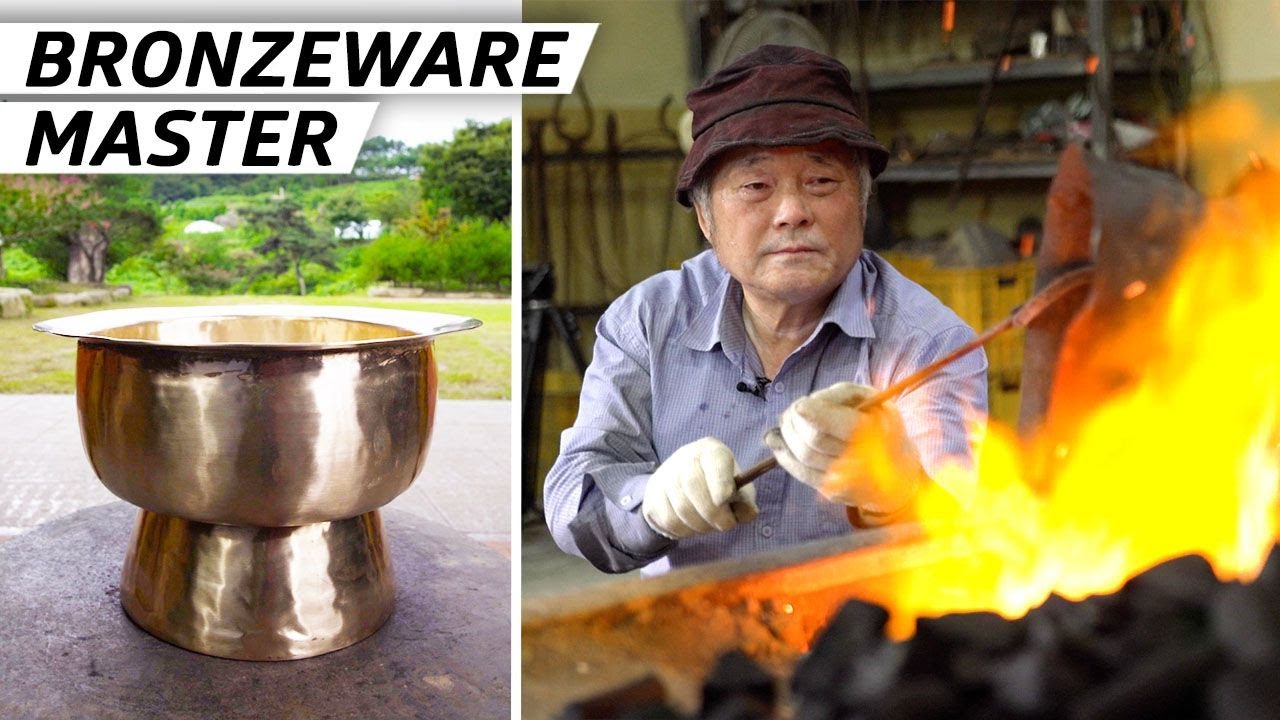 image 0 How A Korean Grandmaster Keeps The Tradition Of Handmade Bronzeware Alive — Handmade