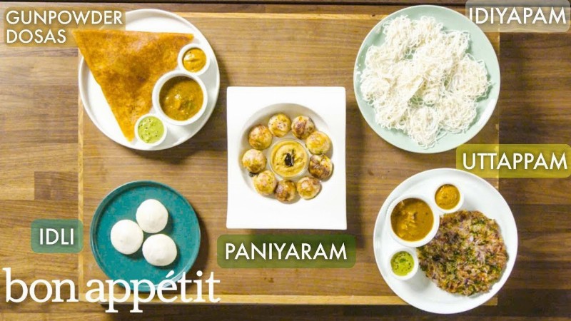 How An Indian Master Chef Makes Dosas Idli & More : Handcrafted : Bon Appétit