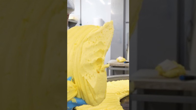 image 0 How Bordier Butter Makes 380 Tons Per Year #shorts