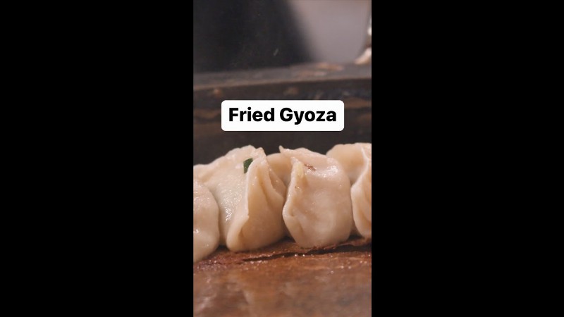 image 0 How Fried Gyoza Is Made At A Tokyo Shop #shorts