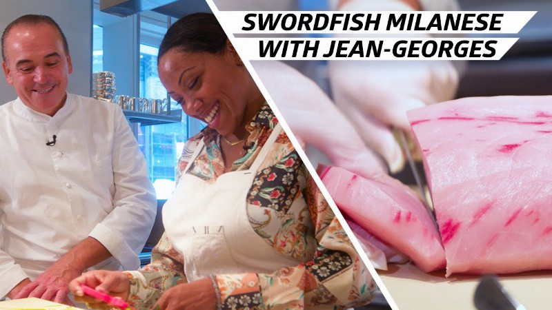 image 0 How Legendary Chef Jean-georges Makes A Fried Fish Milanese — Plateworthy With Nyesha Arrington