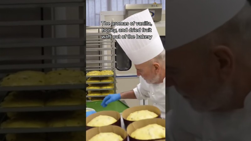image 0 How Master Italian Bakers Create The Perfect Panettone #shorts