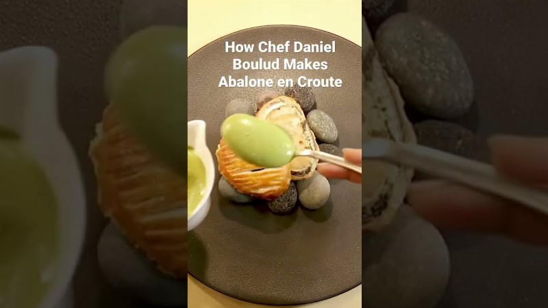 image 0 How The Chefs At Two-michelin-starred Daniel In Nyc Make Their Signature Abalone Dish #shorts