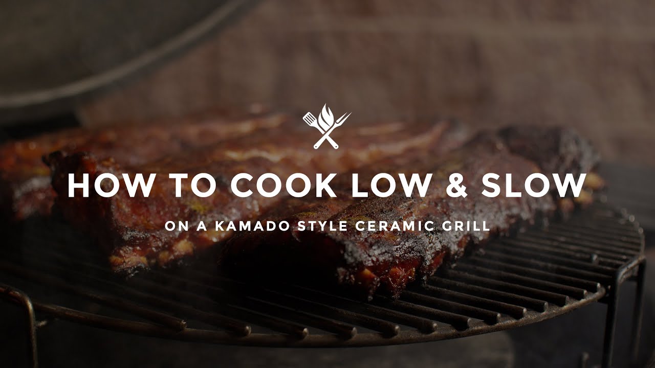 image 0 How To Cook Low & Slow On A Ceramic Grill