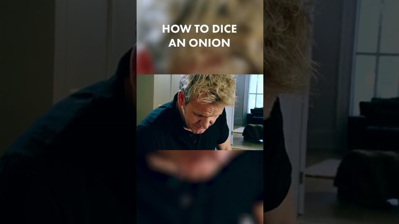 image 0 How To Dice An Onion #shorts