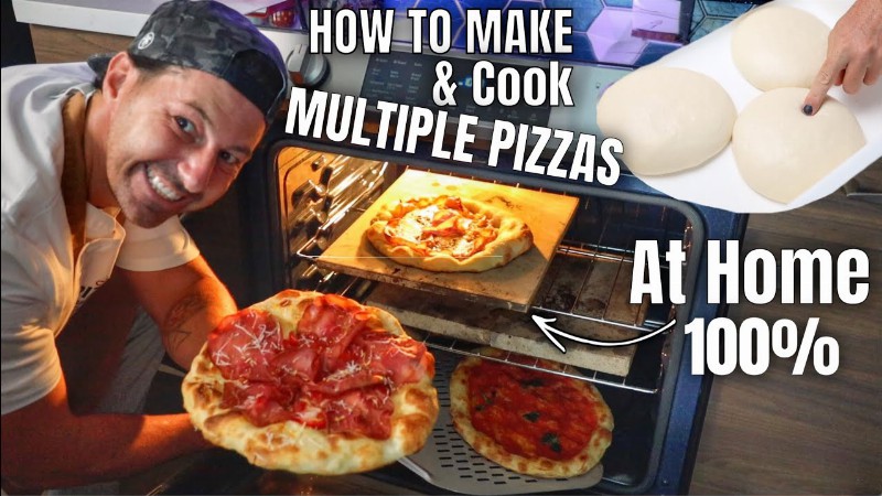 image 0 How To Make & Cook Multiple Pizzas At Home 100%