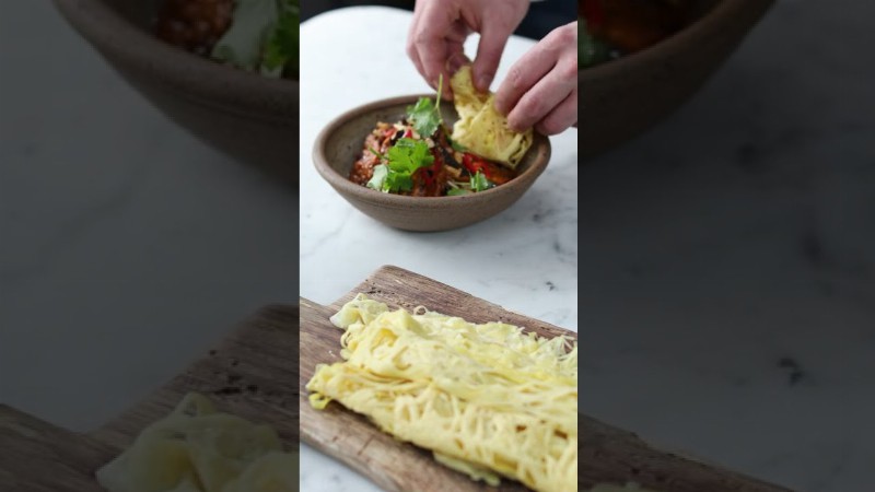 image 0 How To Make Lace Crepes : Jamie Oliver #short