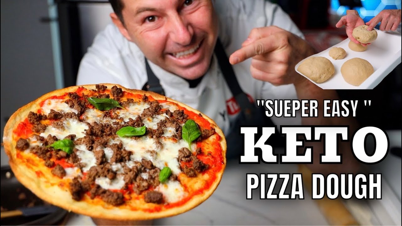 image 0 How To Make Perfect Keto Pizza Dough - 3 Styles