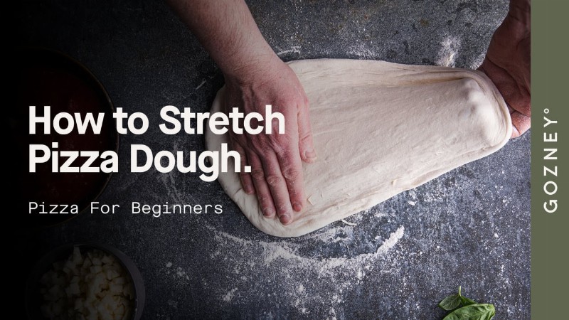 image 0 How To Stretch Pizza Dough : Pizza For Beginners : Gozney