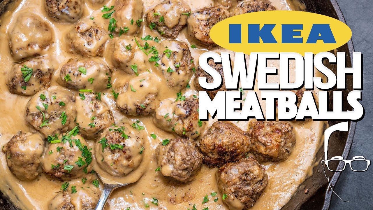 image 0 Ikea Swedish Meatballs...but Homemade & Way Better! : Sam The Cooking Guy
