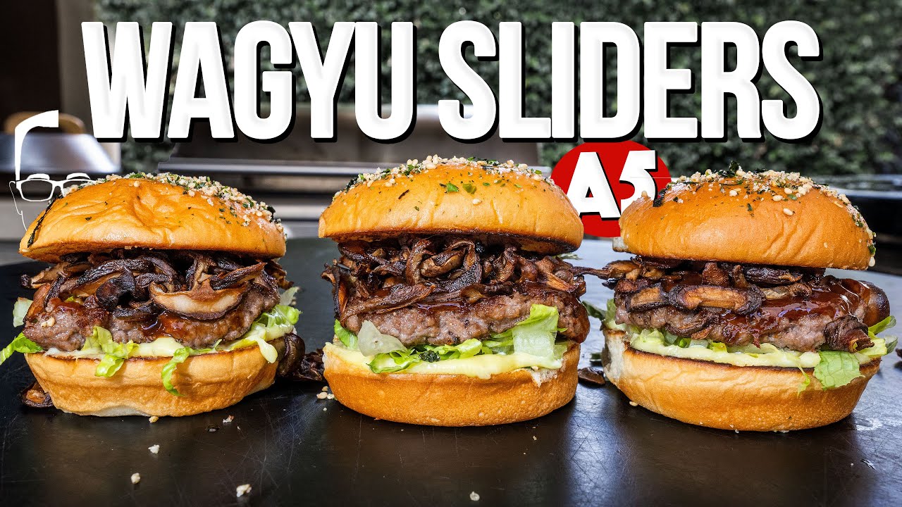 image 0 Insanely Juicy Wagyu [a5] Beef Sliders : Sam The Cooking Guy