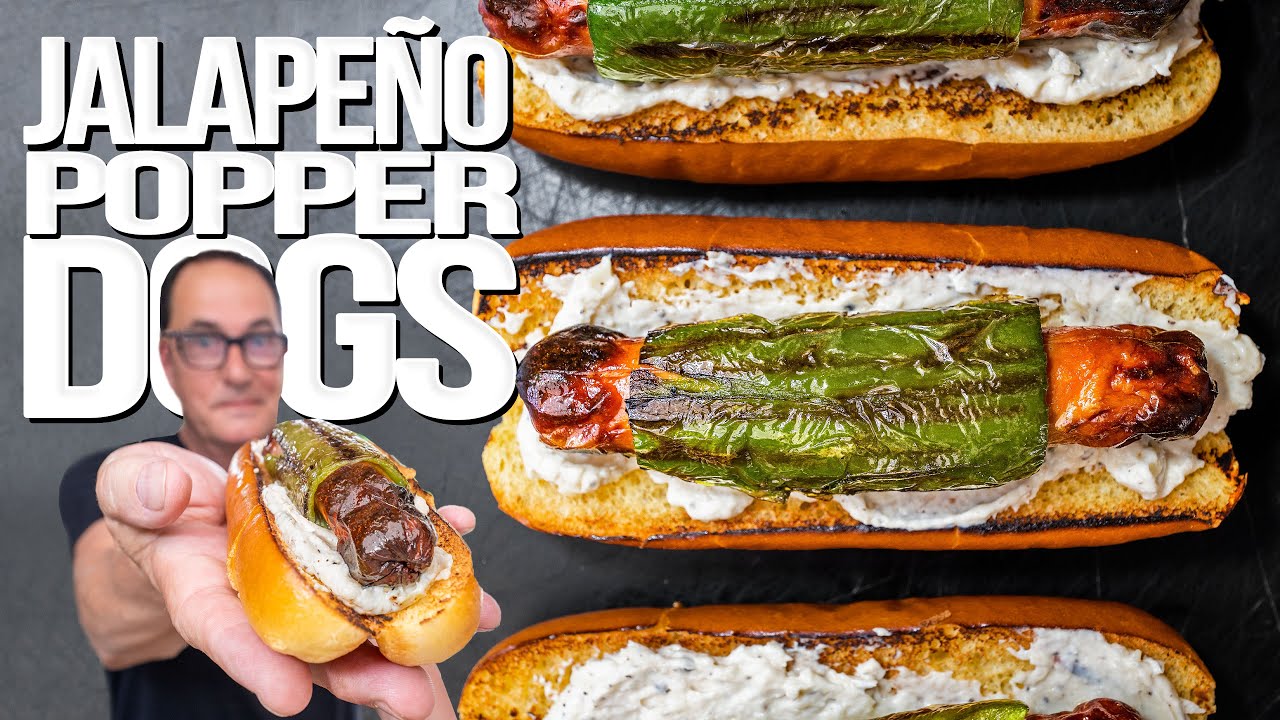 JalapeÑo Popper Dogs (my New Favorite Hot Dog?) : Sam The Cooking Guy