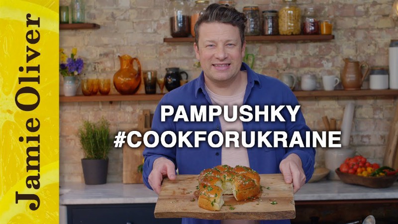 image 0 Jamie Oliver Cooks Up A Pampushky For #cookforukraine 💙💛