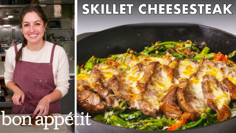 image 0 Kendra Makes Skillet Cheesesteak : From The Test Kitchen : Bon Appétit